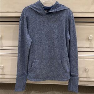 Athleta Blue Lightweight Hoodie